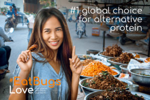 Insects are the #1 global choice for alternative protein