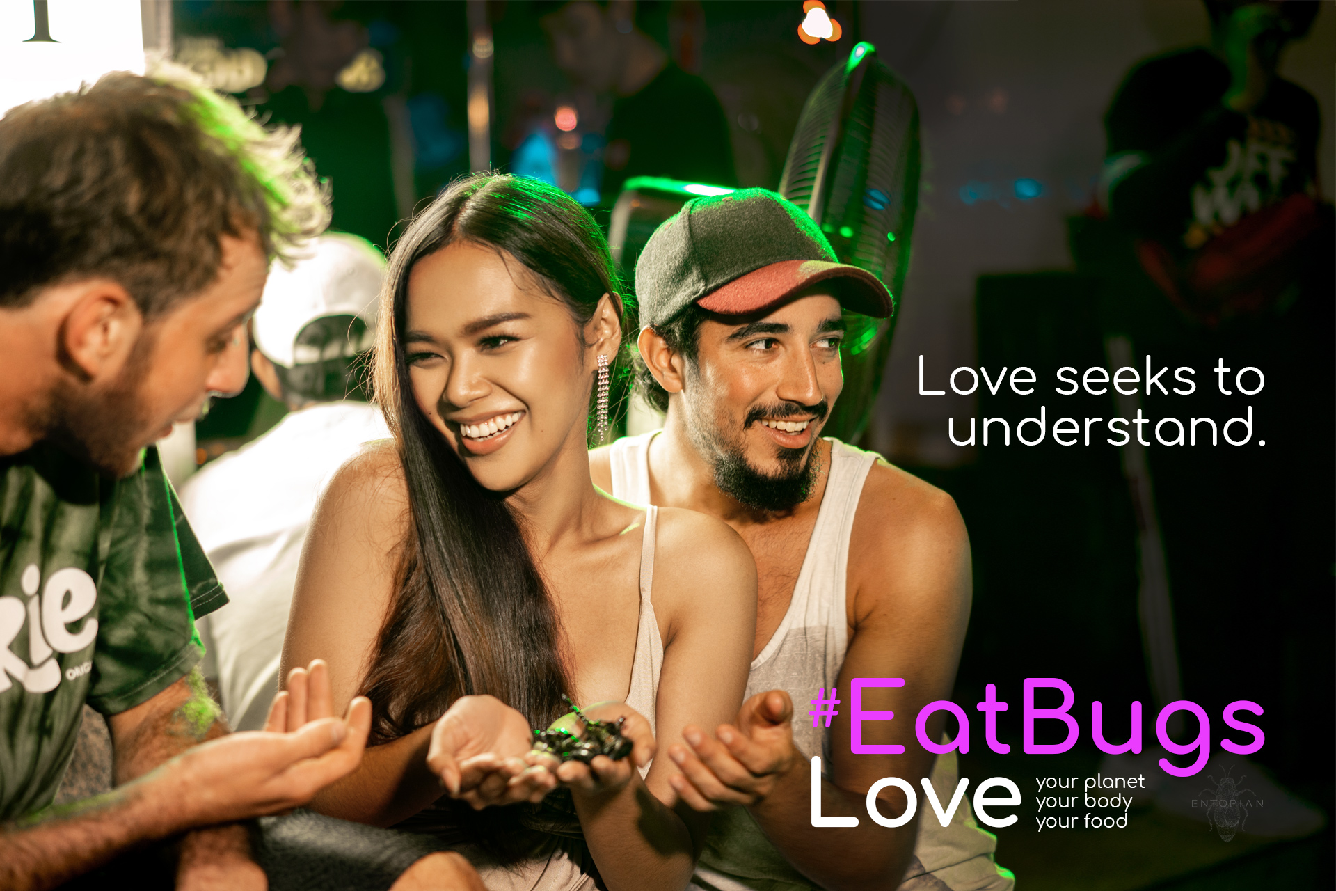Love #EatBugs - love for people and planet seeks to understand edible insects