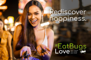 Entovegan Love #EatBugs - Rediscover happiness insect kebabs - Tonkhaw Watchara