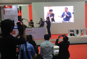 Bugs Cafe and Le Cordon Bleu cooking show Thafex Future Food 2019