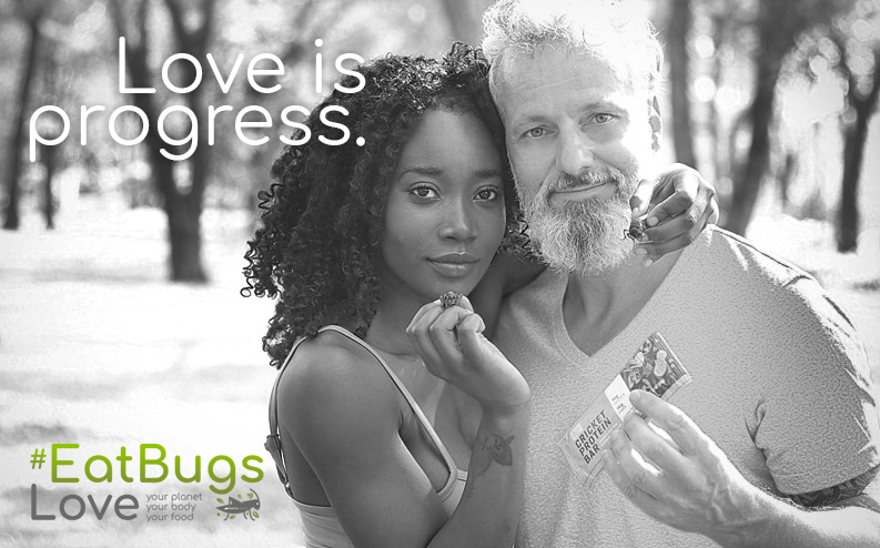 love is progress eatbugs