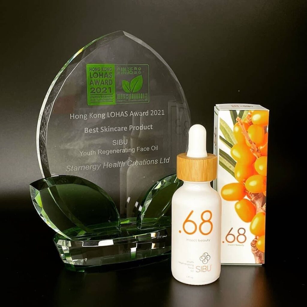 Point68 Insect Beauty Wins Best Skincare Product at LOHAS Hong Kong 2021
